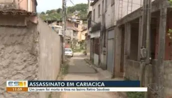  Jovem de 23 anos é morto a tiros dentro de casa em Cariacica
