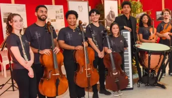 Jovens talentos de camerata capixaba levam a cultura brasileira para palcos italianos 