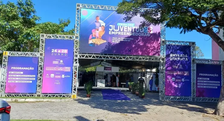 Juventudes apresentam seus empreendimentos em feira organizada pelo Governo do Estado