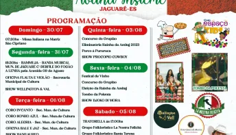  “La festa è iniziata”! Uma semana de festa italiana em Jaguaré