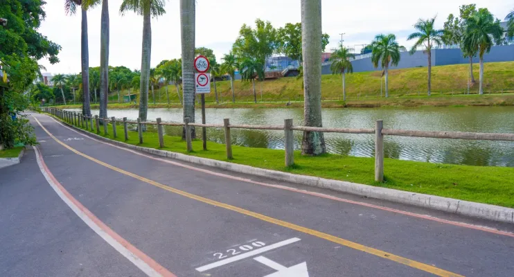 Linha Verde ganha marcação para corridas e caminhadas em Linhares