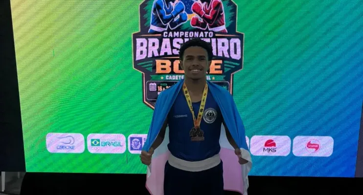 Linharense conquista medalha de bronze no Campeonato Brasileiro de Boxe Olímpico