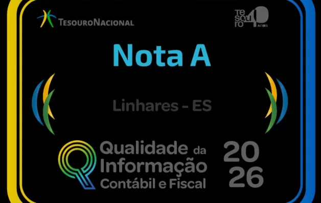 Linhares recebe nota A em ranking fiscal do Tesouro Nacional