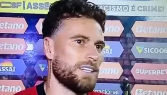 Lucas Lima reclama de arbitragem e chama o Sport de “time pequeno” após pênalti polêmico