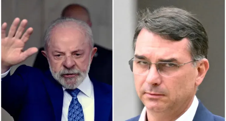 Lula e Flávio Bolsonaro mantêm empate técnico no 2º turno, com 47% a 44%, aponta BTG/Nexus