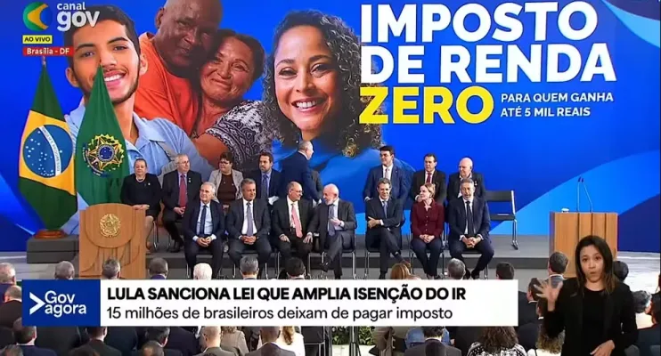 Lula sanciona isenção do Imposto de Renda para quem ganha até R$ 5 mil