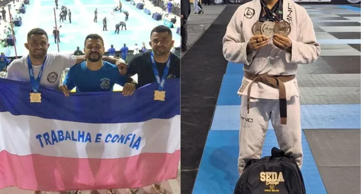 Lutadores capixabas de jiu-jitsu conquistam títulos internacionais