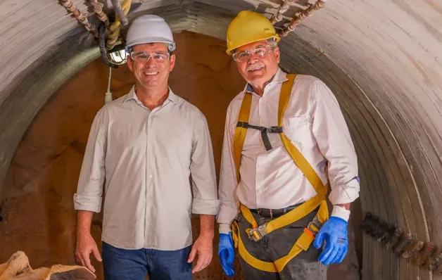 Macrodrenagem no Centro: Prefeitura inicia construção de túnel para vazão da água da chuva