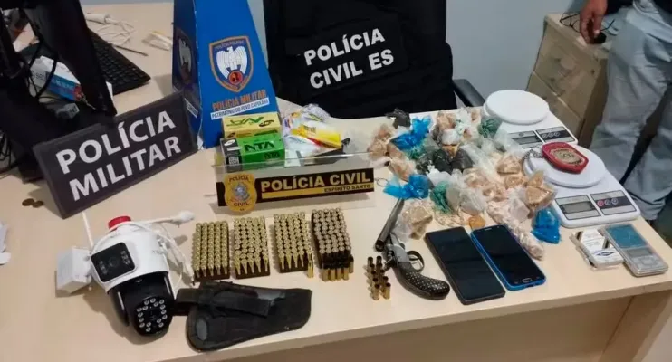 mãe e filhos são presos suspeitos de matar ex-marido dela no ES