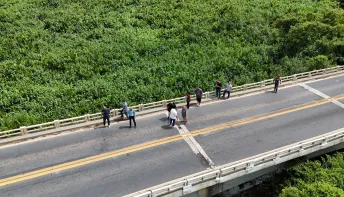 Marcus Batista  e Fabrício Gandini cobram reforma da ponte Régis Bittencourt após vistoria