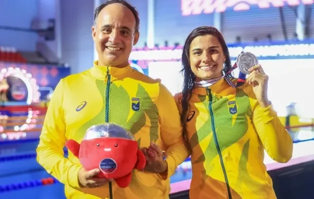 Mari Gesteira conquista prata no Mundial de Natação Paralímpica em Singapura