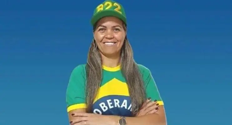 Maria Elena presa em ato golpista recebeu doação de Magno Malta na campanha eleitoral