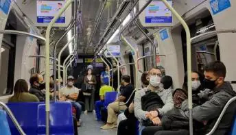Máscara volta a ser obrigatória no ônibus, metrô e trem de SP