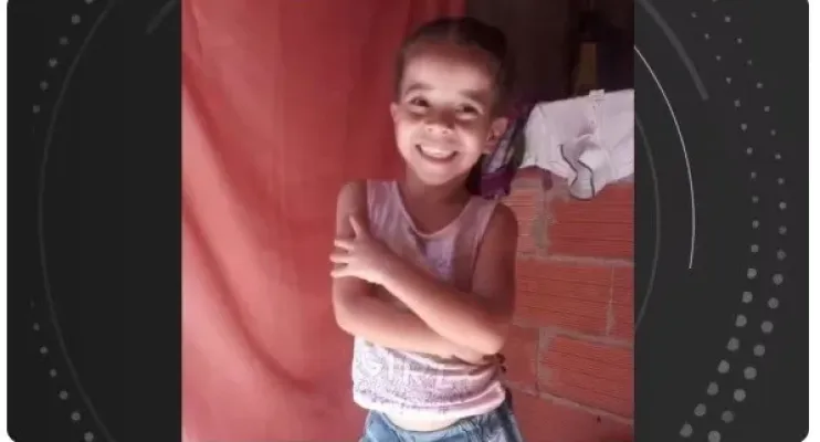  Menina de 5 anos morre após ser atropelada por moto 