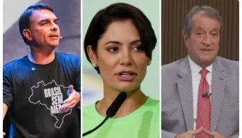 Michelle não quer participar da campanha de Flávio, diz Valdemar