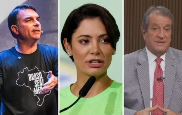 Michelle não quer participar da campanha de Flávio, diz Valdemar
