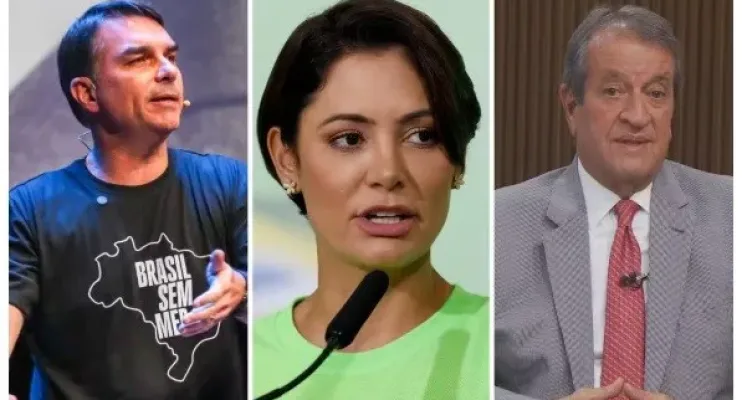 Michelle não quer participar da campanha de Flávio, diz Valdemar