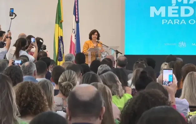 Ministra da Saúde anuncia que ES vai receber 142 novos profissionais para Programa Mais Médicos