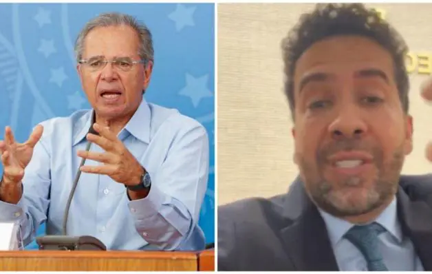Ministro Paulo Guedes quer derrubar vídeo de Janones sobre planos do governo para congelar salário mínimo