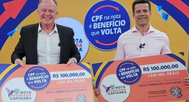 Moradores de Cachoeiro de Itapemirim, Colatina e Vitória são os ganhadores do sorteio especial anual do Nota Premiada Capixaba
