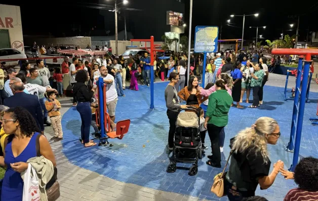 Moradores recebem mais uma praça em Posto da Mata pela Prefeitura de Nova Viçosa