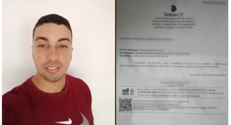 Motorista vai ao Detran renovar a CNH e descobre que está 'morto' há quase 10 anos