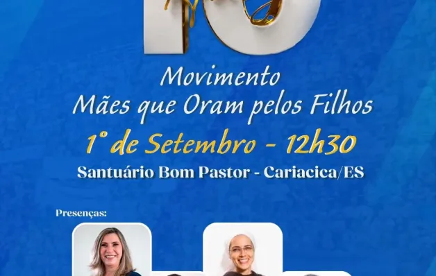 Movimento 'Mães que Oram pelos Filhos' celebra 10 anos com evento em Cariacica