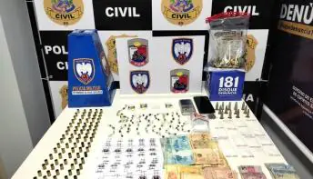 Mulher de 25 anos e dois homens são presos em Pinheiros ES