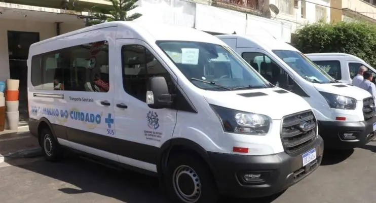 Municípios das microrregiões Centro-Oeste e Central Serrana recebem veículos de transporte sanitário