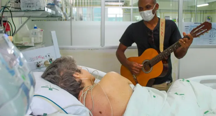 Música na UTI do Hospital Geral de Linhares acelera recuperação de pacientes