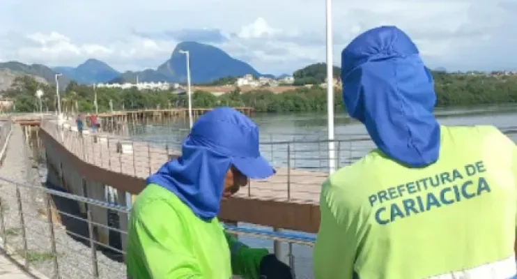 Mutirão da Semserv leva conservação e limpeza a diversos bairros de Cariacica