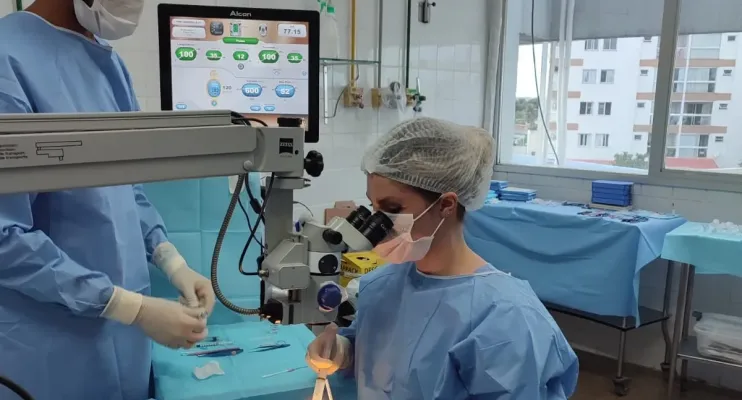 Mutirão de cirurgia de catarata no HGL vai atender 600 pacientes entre hoje e segunda-feira, dia 24