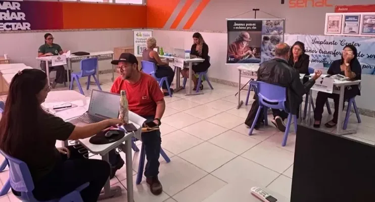 Mutirão de Empregos do Senac em São Mateus mobiliza dezenas de candidatos em busca de novas oportunidades