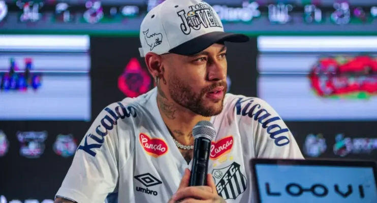 Neymar faz trabalho regenerativo e deve reforçar o Santos contra o Novorizontino