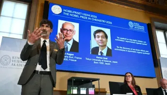 Nobel de Química premia ciência que faz moléculas 'escolherem um lado'