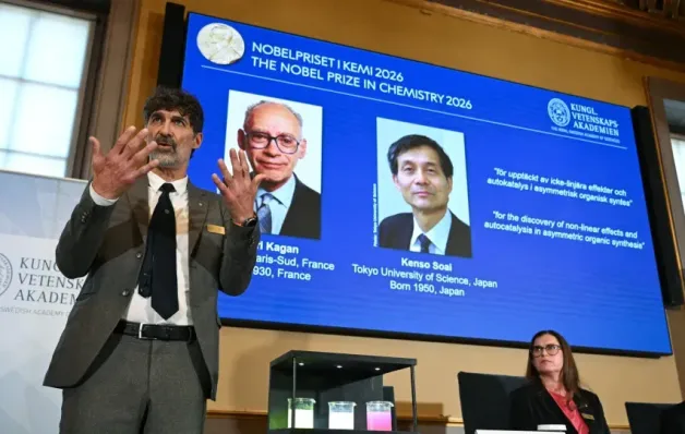 Nobel de Química premia ciência que faz moléculas 'escolherem um lado'