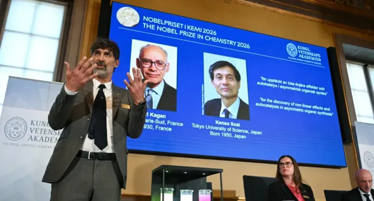 Nobel de Química premia ciência que faz moléculas 'escolherem um lado'