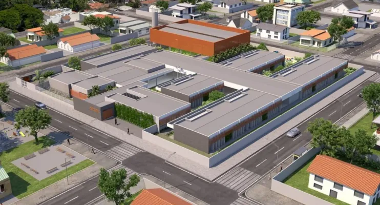Nova escola do Planalto terá capacidade para atender até 455 alunos em tempo integral