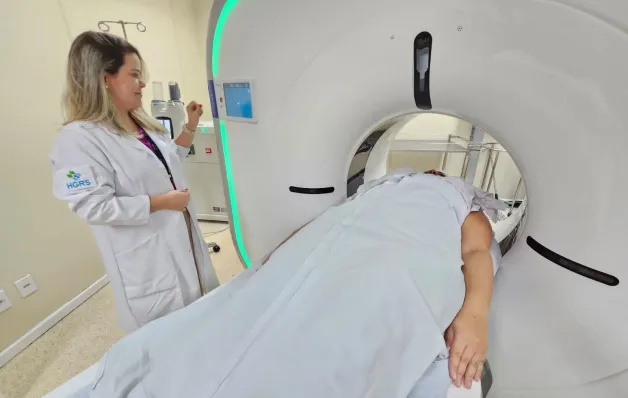 Novo tomógrafo do Hospital Geral Roberto Santos começa a realizar exames