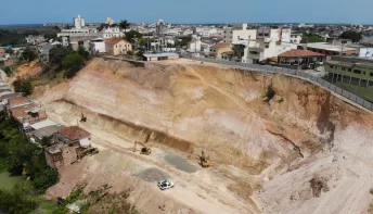 Obra de contenção da Ladeira do Besouro entra na segunda fase