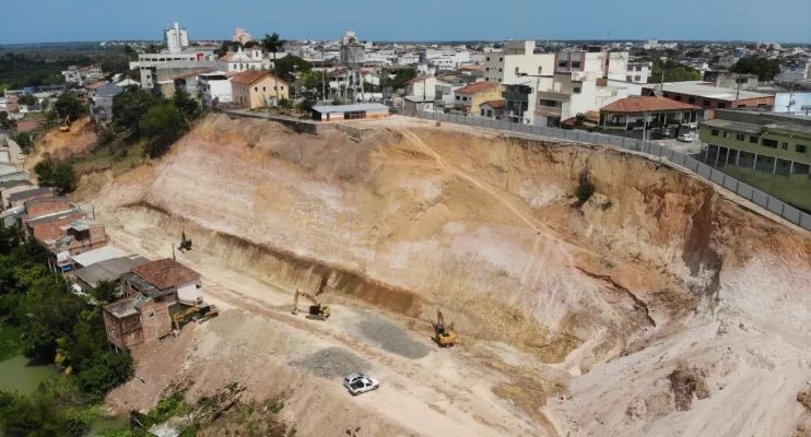 Obra de contenção da Ladeira do Besouro entra na segunda fase