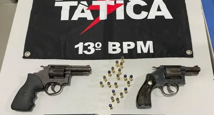 Operação do 13º Batalhão Apreende Armas e Captura Foragido da Justiça em São Mateus