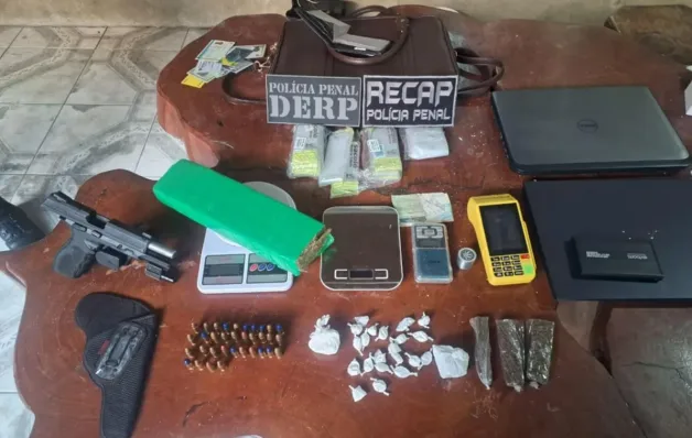 Operação policial prende cinco suspeitos e apreende arsenal em Conceição da Barra