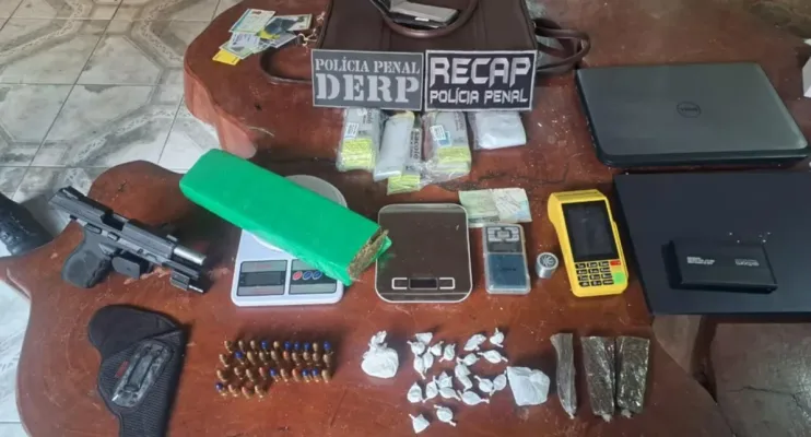 Operação policial prende cinco suspeitos e apreende arsenal em Conceição da Barra