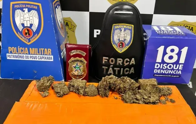 Operação policial prende homem e apreende cerca de 3 kg de maconha em Montanha