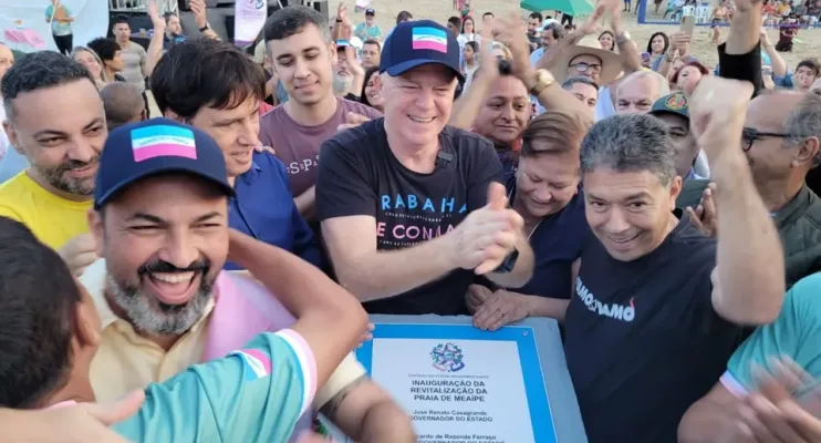 Orla Festival celebra entrega da obra de engordamento da orla de Meaípe