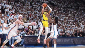Pacers viram novamente e vencem Thunder com arremesso decisivo de Haliburton