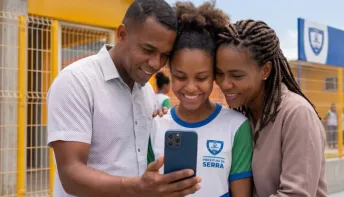 Pais podem acompanhar notas e frequência de alunos da rede da Serra pela internet