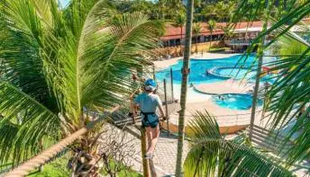 Parque de Aventuras aproxima famílias no Porto Seguro Praia Resort