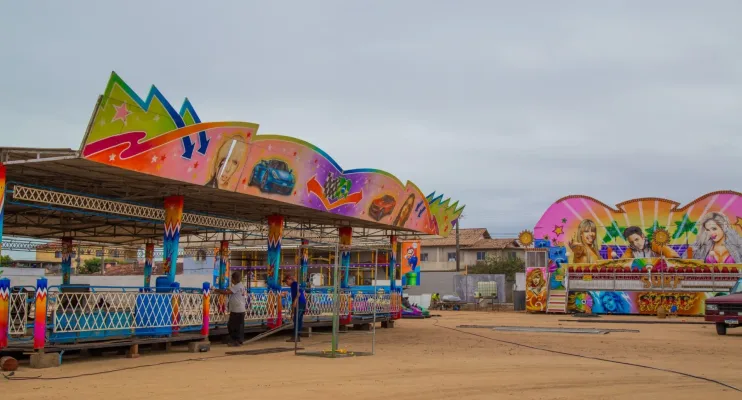 Parque de Exposições recebe estrutura para festa e rodeio que vão comemorar os 225 anos da cidade